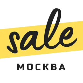 Логотип Скидки и акции. Москва